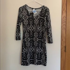 Brand New Black & White Dress